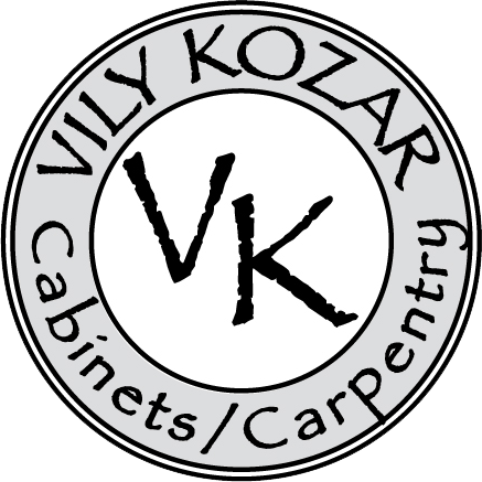 Vily Kozar Logo. FULL SERVICE CABINETRY AND MILL WORK SPECIALIST